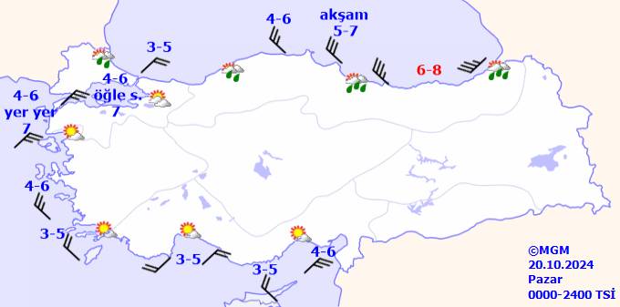 Meteorolojiden kuvvetli yağmur ve fırtına uyarısı! Bugün hava durumu nasıl, sıcaklıklar ne kadar olacak? 20 Ekim 2024 10