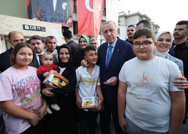 Başkan Erdoğan Hatay'da konut teslim töreninde konuştu! Türk, Kürt, Arap demeden 85 milyon kardeşçe yaşayacağız 6