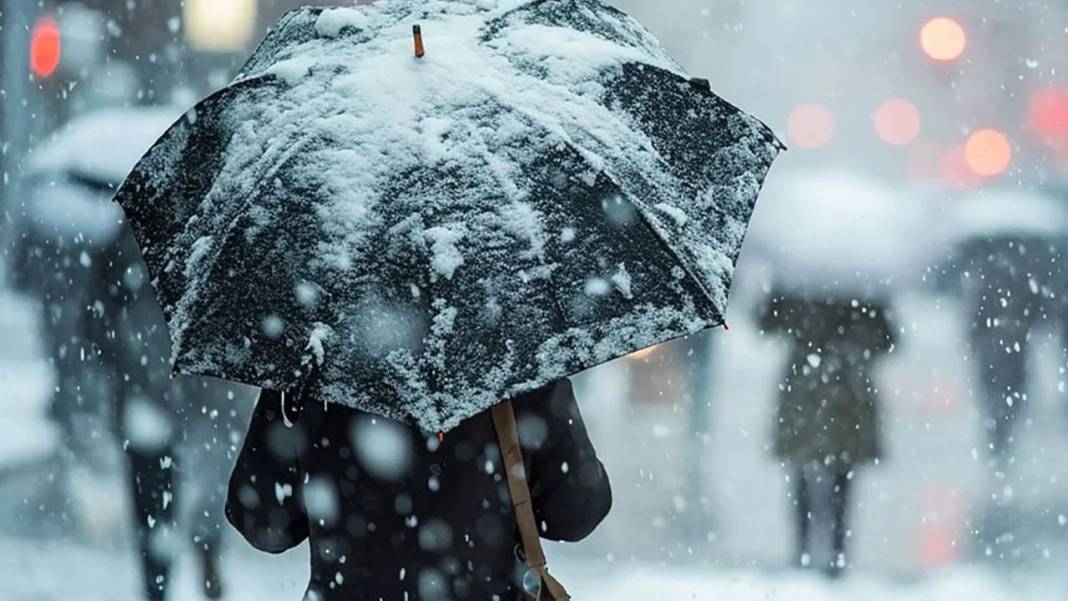 Meteoroloji bugün hava tahmin raporunu açıkladı! 3 il için yoğun kar  yağışı uyarısı: 27 Kasım hava durumu ve sıcaklıkları 9