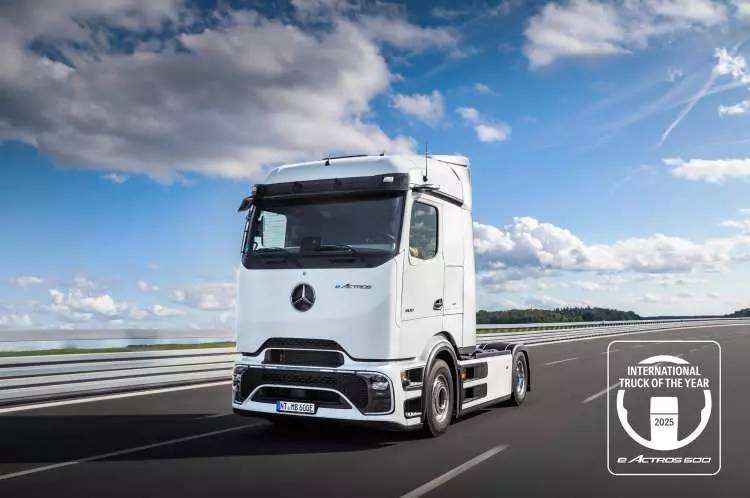 Testleri Türkiye'de gerçekleşmişti! Mercedes eActros 600 üretime elektrikli TIR'ın seri üretimine başlandı 15