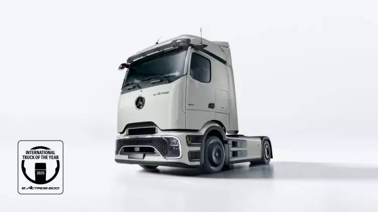 Testleri Türkiye'de gerçekleşmişti! Mercedes eActros 600 üretime elektrikli TIR'ın seri üretimine başlandı 19