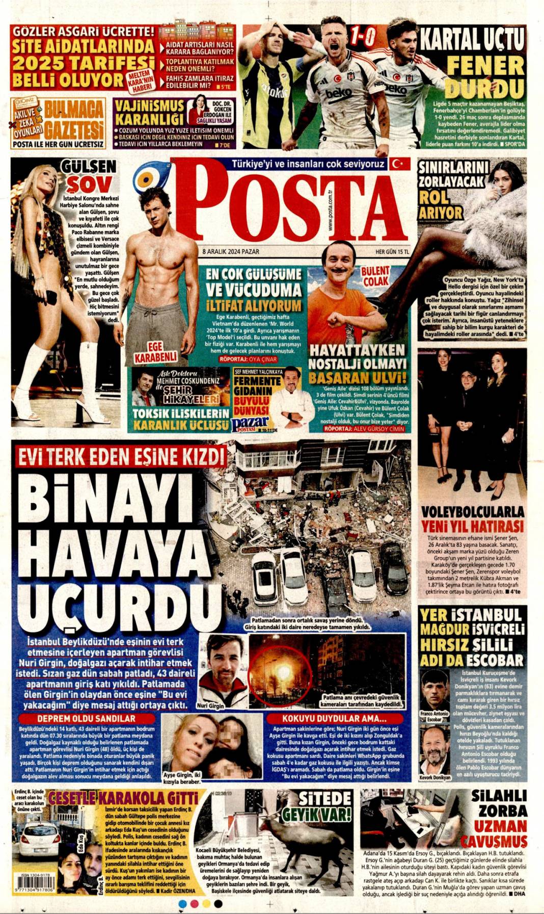 61 yıllık Baas rejimi çöktü! Suriye'de söz halkın 8 Aralık gazete manşetleri 12