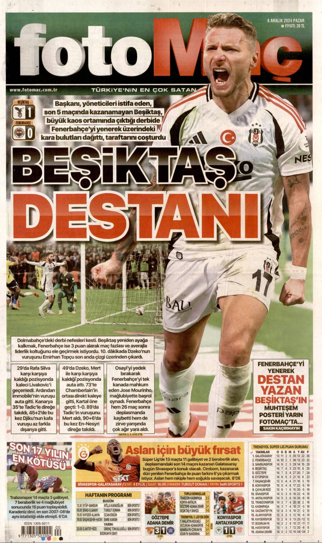 61 yıllık Baas rejimi çöktü! Suriye'de söz halkın 8 Aralık gazete manşetleri 19