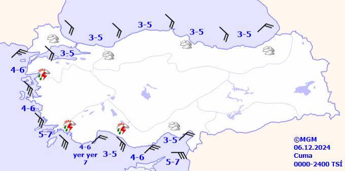 Kuvvetli geliyor! Meteoroloji o illeri uyardı! Bugün hava durumu nasıl olacak? 6 Aralık Cuma hava durumu 10