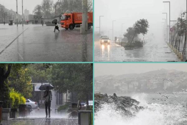 Meteorolojiden kuvvetli yağmur ve kar yağışı uyarısı!11 Aralık 2024 Çarşamba hava durumu 1