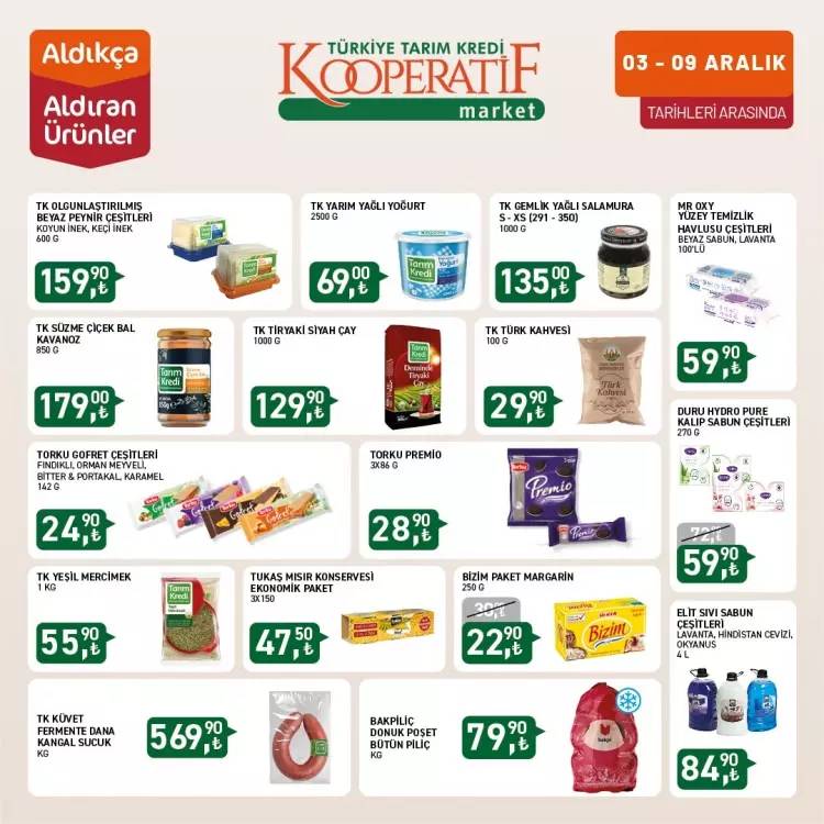 Bu fırsatı kaçırmayın! Tarım kredi marketten büyük indirim! 3-9 Aralık tarihleri geçerli yeni indirimli ürün kataloğu 1