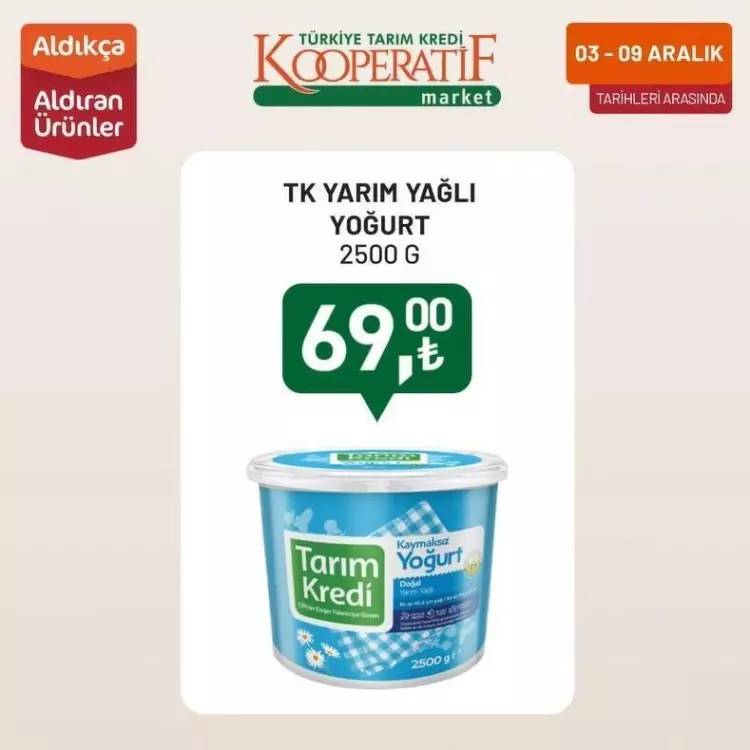 Bu fırsatı kaçırmayın! Tarım kredi marketten büyük indirim! 3-9 Aralık tarihleri geçerli yeni indirimli ürün kataloğu 2