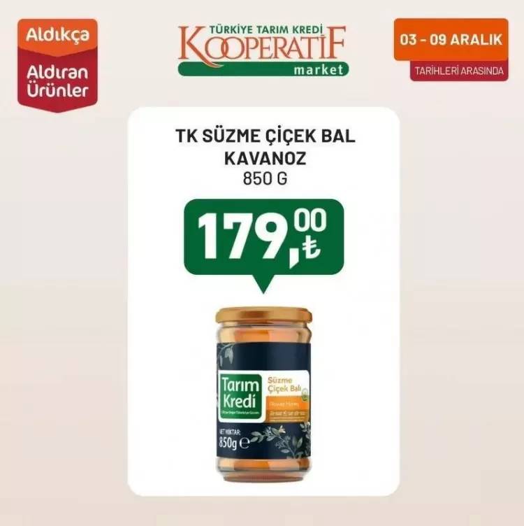 Bu fırsatı kaçırmayın! Tarım kredi marketten büyük indirim! 3-9 Aralık tarihleri geçerli yeni indirimli ürün kataloğu 3