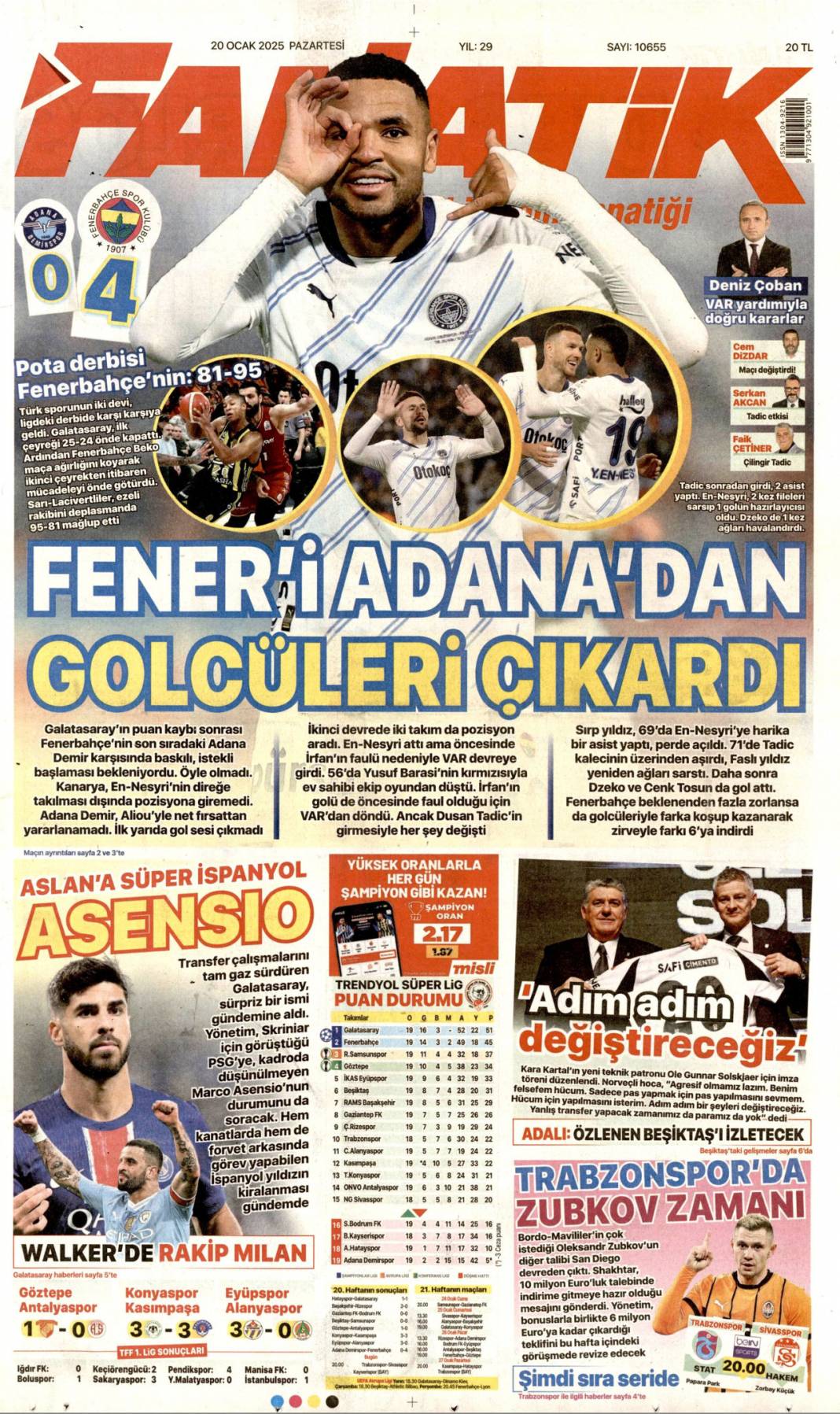 İnancın ve direncin zaferi! Silahlar sustu eve dönüyorlar: 20 Ocak gazete manşetleri 19