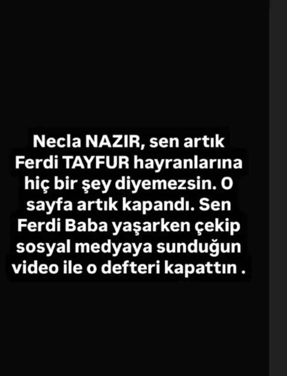 Ferdi Tayfur cenazesi sonrası kavga büyüyor! Damat ve yeğeninden olay paylaşım: Bilsem ölüm var yine... 4