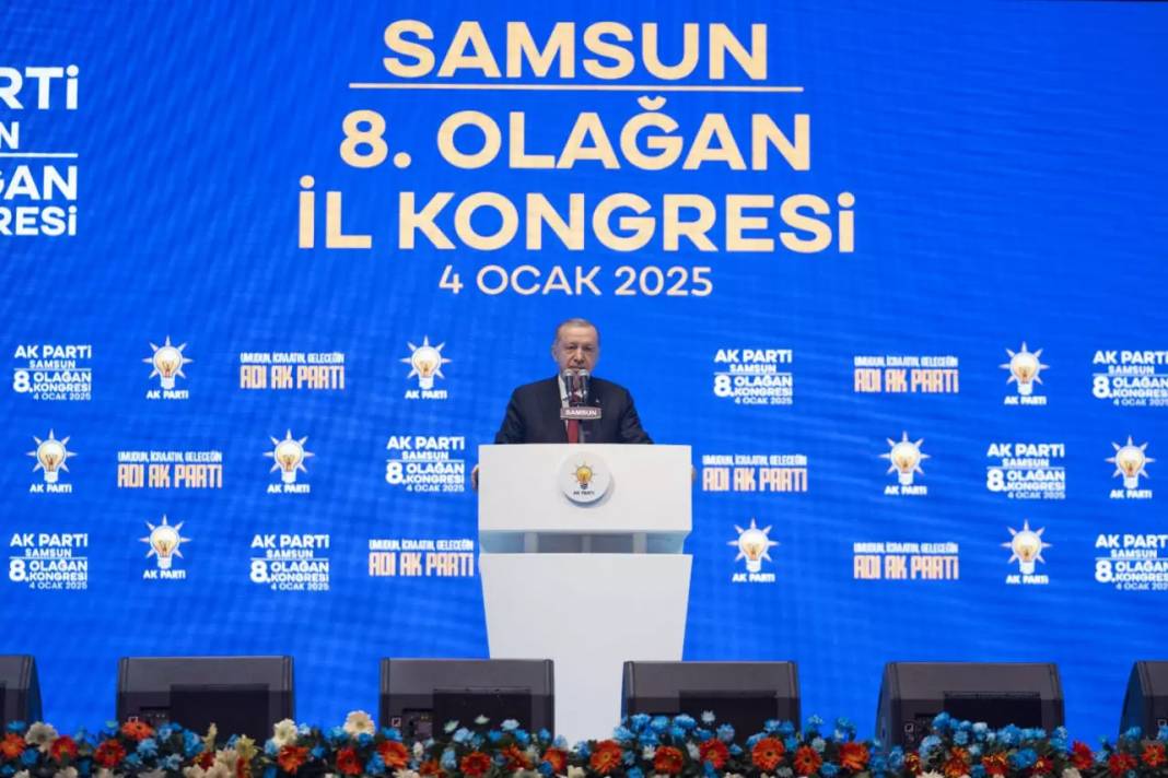 Başkan Erdoğan'dan Samsun kongresine önemli açıklamalar: Terör devri sona erdi ya silahları gömecekler ya gömülecekler 10