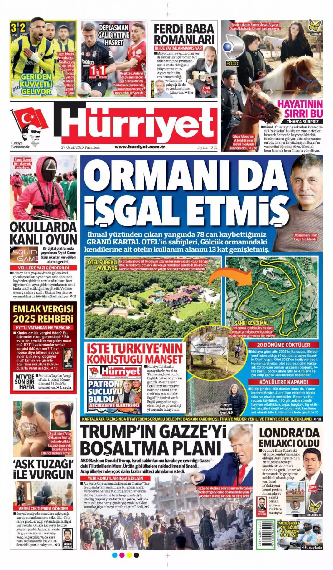 Liyakat gitti, felaket geldi: 27 Ocak Pazartesi, gazete manşetleri... 8