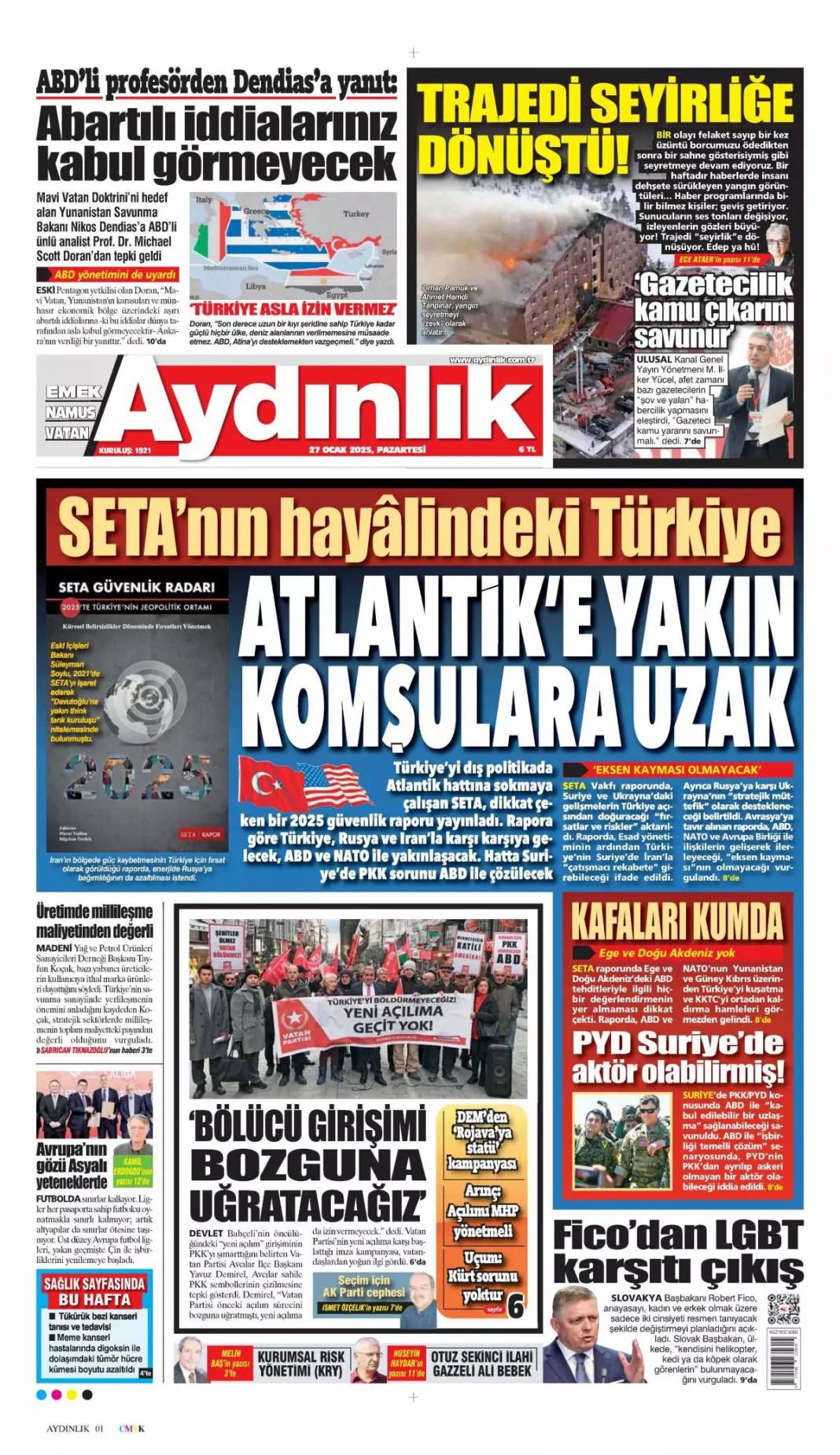 Liyakat gitti, felaket geldi: 27 Ocak Pazartesi, gazete manşetleri... 15