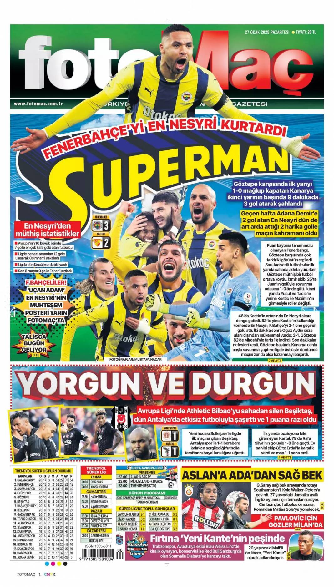 Liyakat gitti, felaket geldi: 27 Ocak Pazartesi, gazete manşetleri... 18