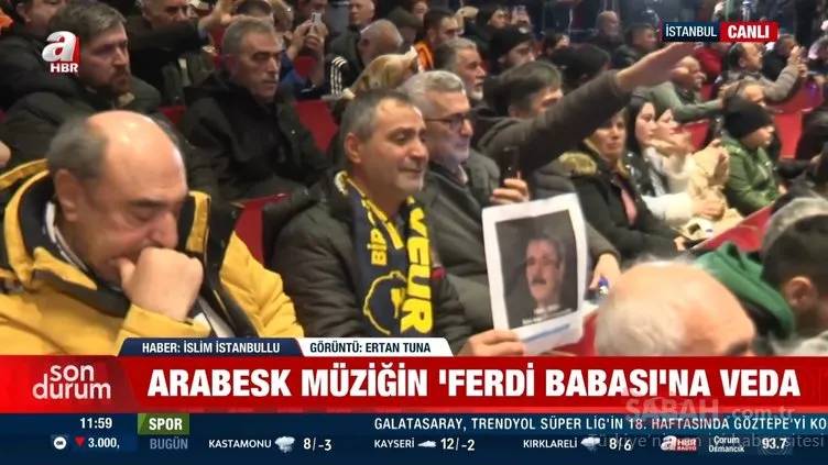 Arabesk müziğinin kralı, usta sanatçı Ferdi Tayfur son yolculuğuna uğurlanıyor! İlk tören AKM'de 7