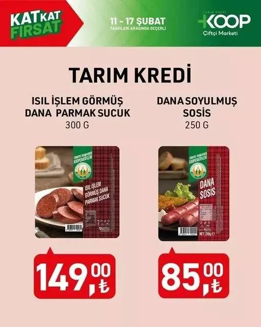 Tarım Kredi Market, yeni indirimli ürün kataloğunu yayınladı! 11-17 Şubat indirimli ürünlerin tam  listesi 12
