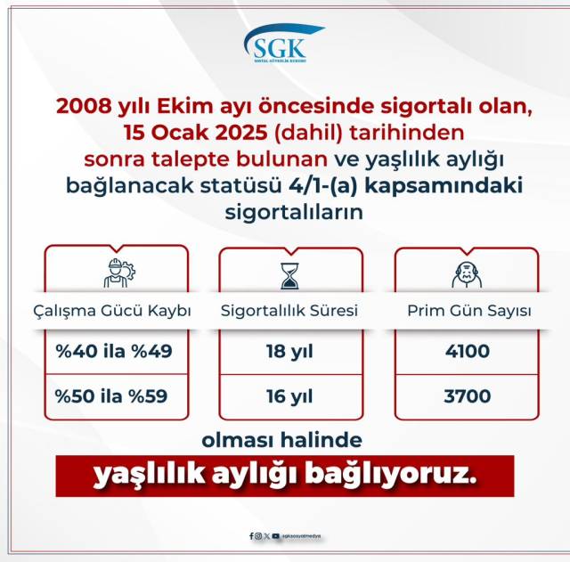 SGK'dan milyonlarca kişiye müjde! 2008 öncesi sigorta girişi olan çalışanlara 14 bin 469 TL maaş bağlanacak 5