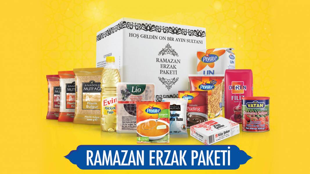 Zincir marketlerin ramazan koli fiyatları belli oldu! BİM, ŞOK, CarrefourSA , Migros, A101 ramazan koli fiyatları 2025 2