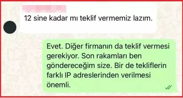 Belediye Başkanı 'Benim haberim yok' demişti! İhale yolsuzluk konuşmaları WhatsApp' yazışmalarında ortaya çıktı 5