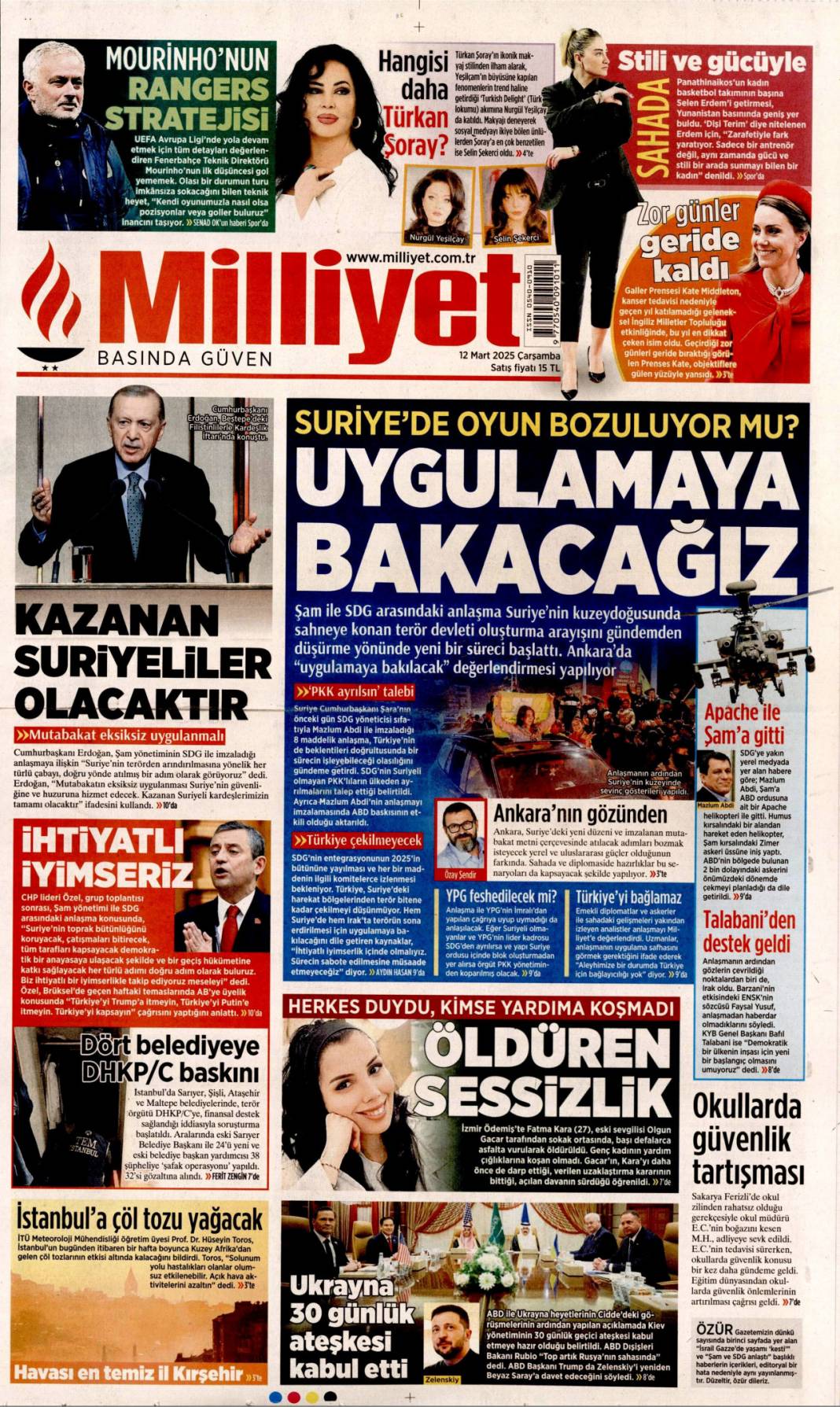 İhaleler DHKP-C'ye! 12 Mart 2025 Gazete manşetleri... 3