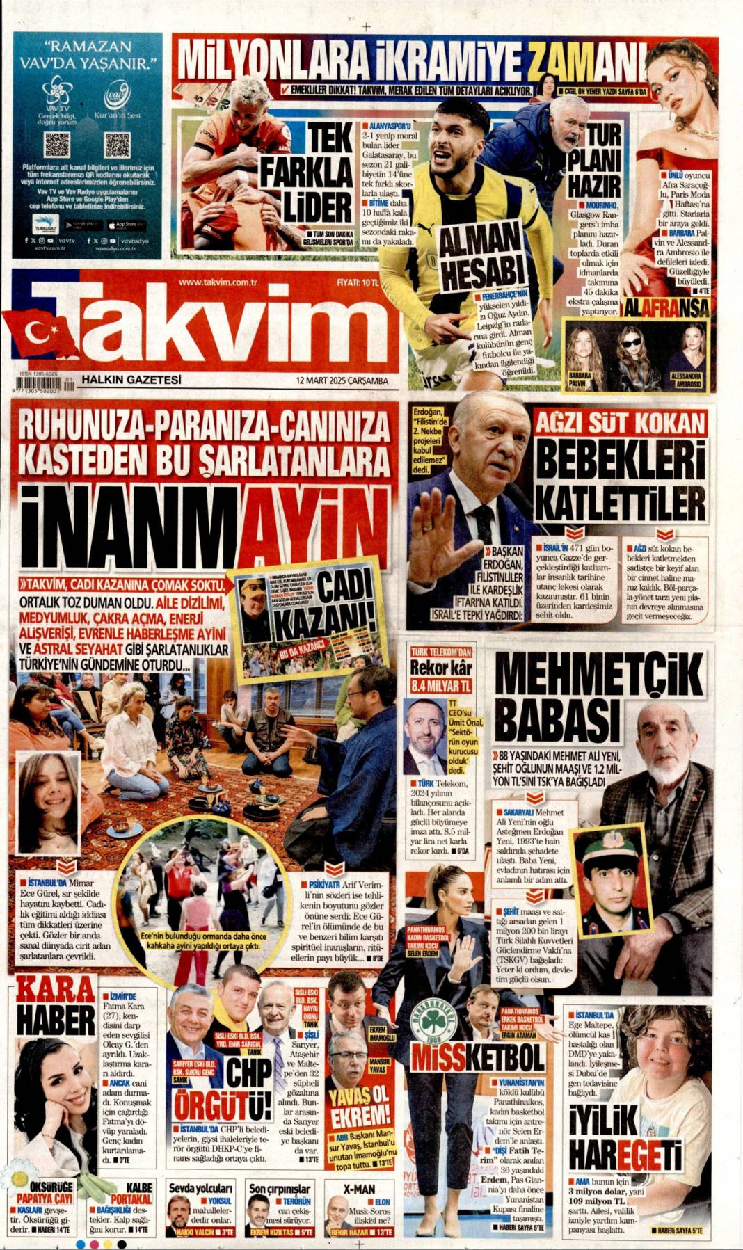 İhaleler DHKP-C'ye! 12 Mart 2025 Gazete manşetleri... 6