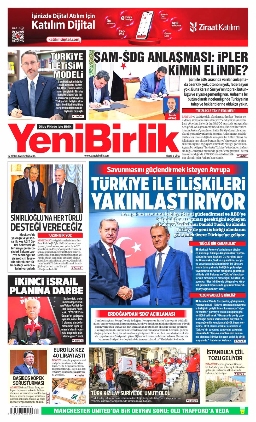 İhaleler DHKP-C'ye! 12 Mart 2025 Gazete manşetleri... 14