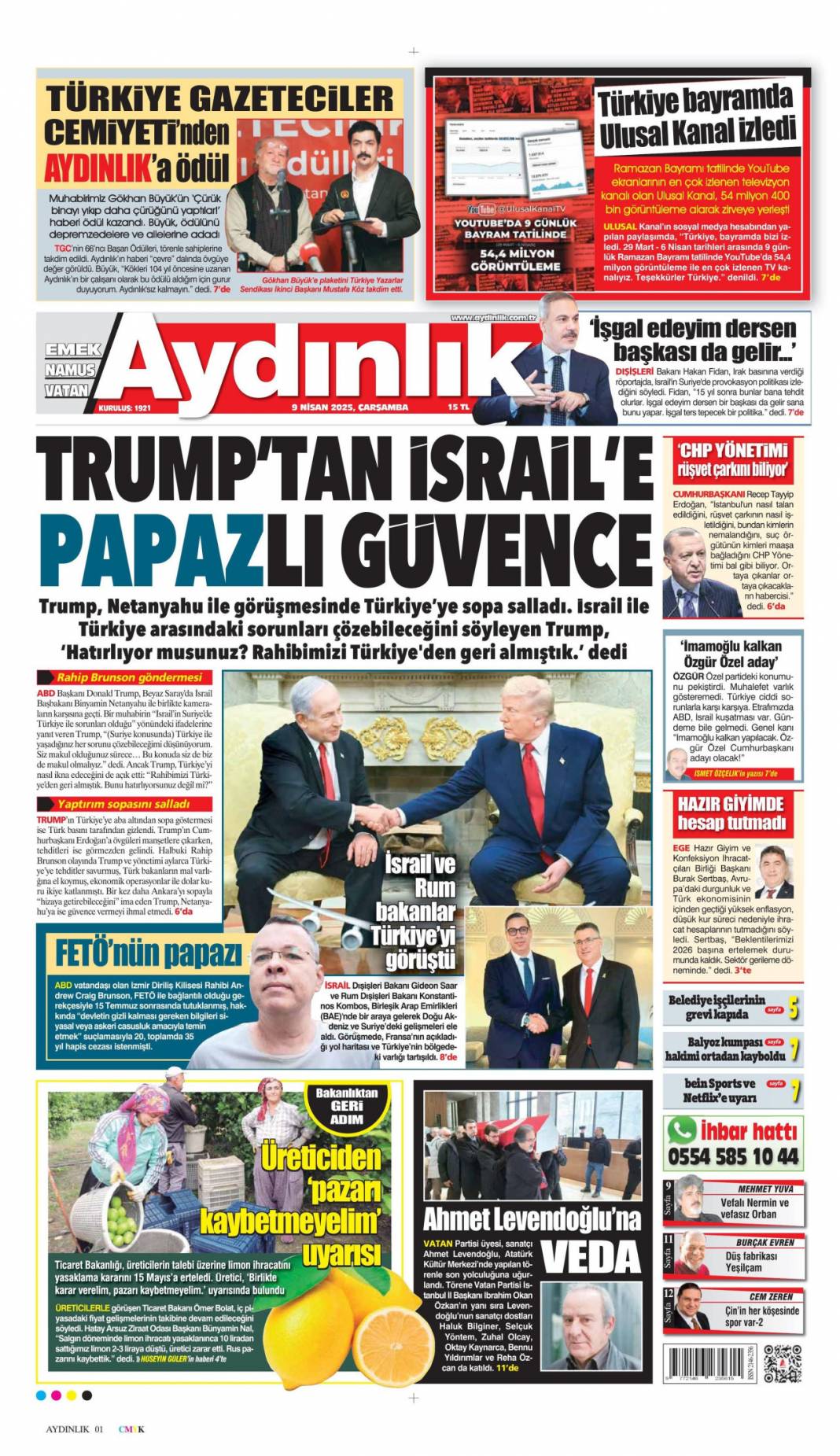 CHP yolsuzluğu bal gibi biliyor, Gazinin partisini pas pas yaptılar: 9 Nisan gazete manşetleri 13