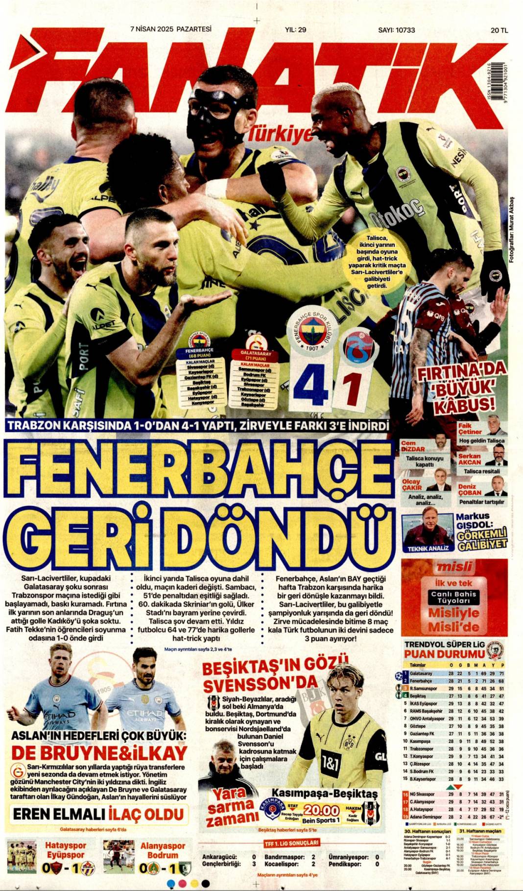 Amerika'ya 2.6 milyon dolar kaçırdı: 7 Nisan gazete manşetleri 17