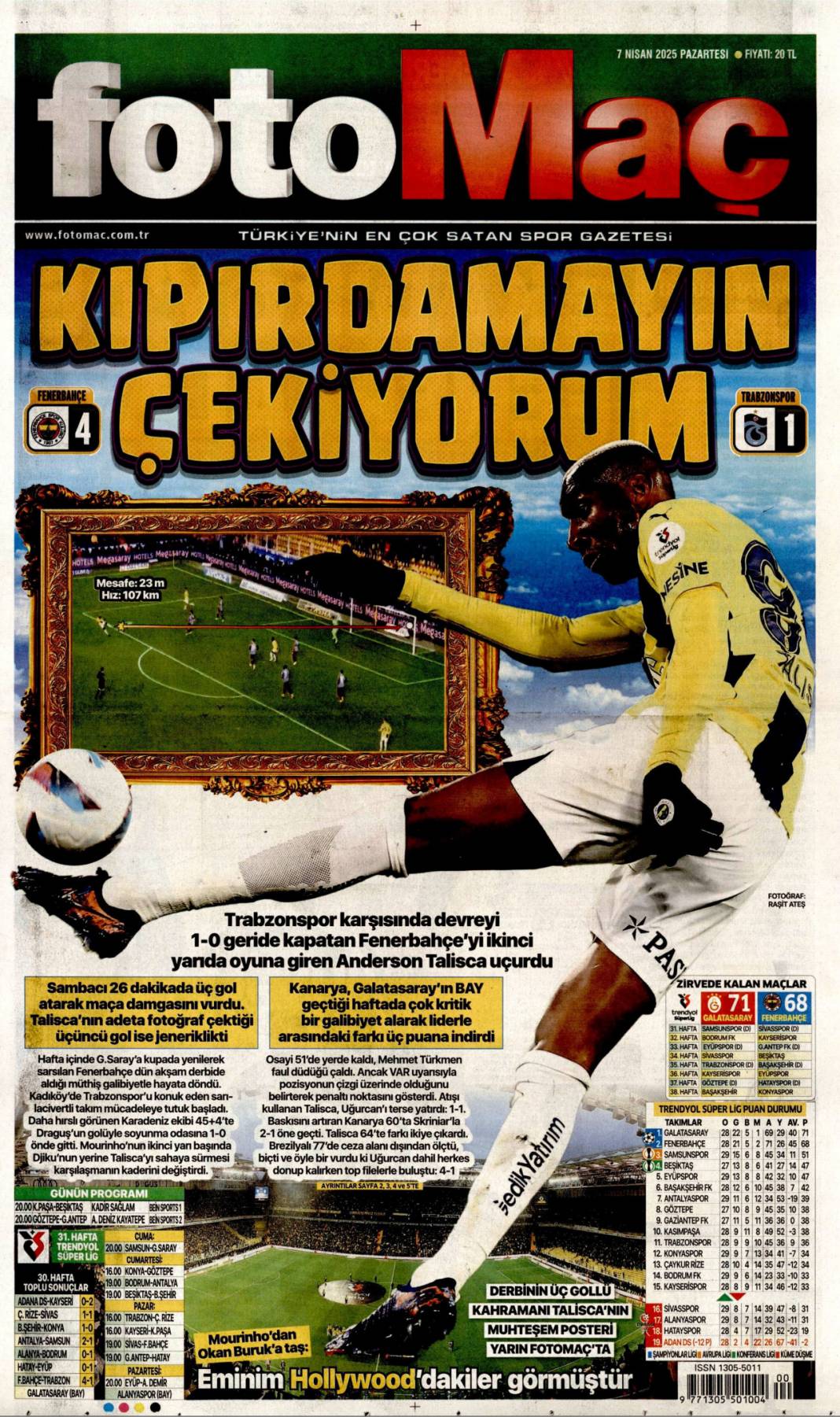 Amerika'ya 2.6 milyon dolar kaçırdı: 7 Nisan gazete manşetleri 18