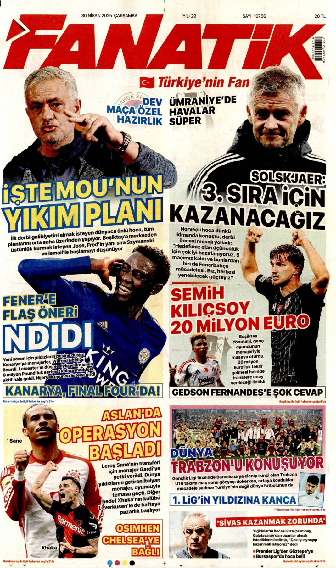 İtalya ile hedef 40 milyar dolar: 30 Nisan 2025 Çarşamba gazete manşetleri 16