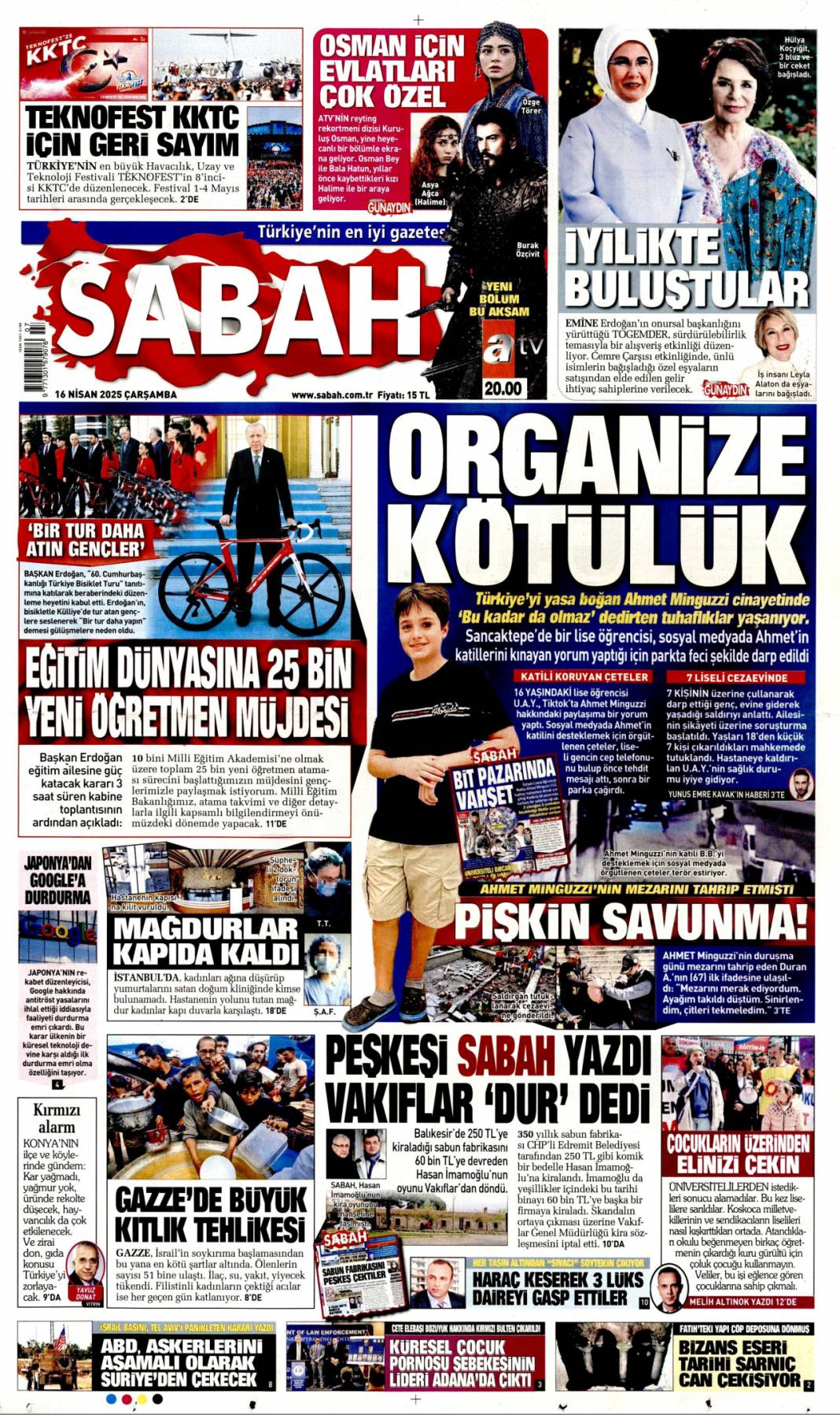 CHP delegelerinden şok ifade: Özel böyle seçildi! 16 Nisan Çarşamba gazete manşetleri 2