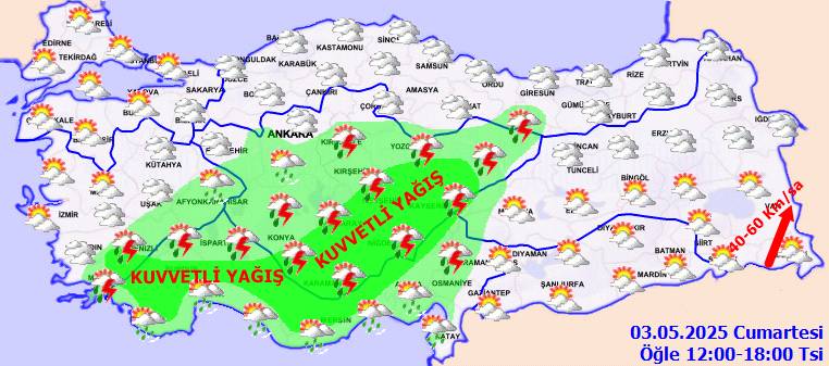 Meteoroloji o bölgelere dikkat çekti: Cumartesi hava nasıl olacak, Bugün hava nasıl? 12