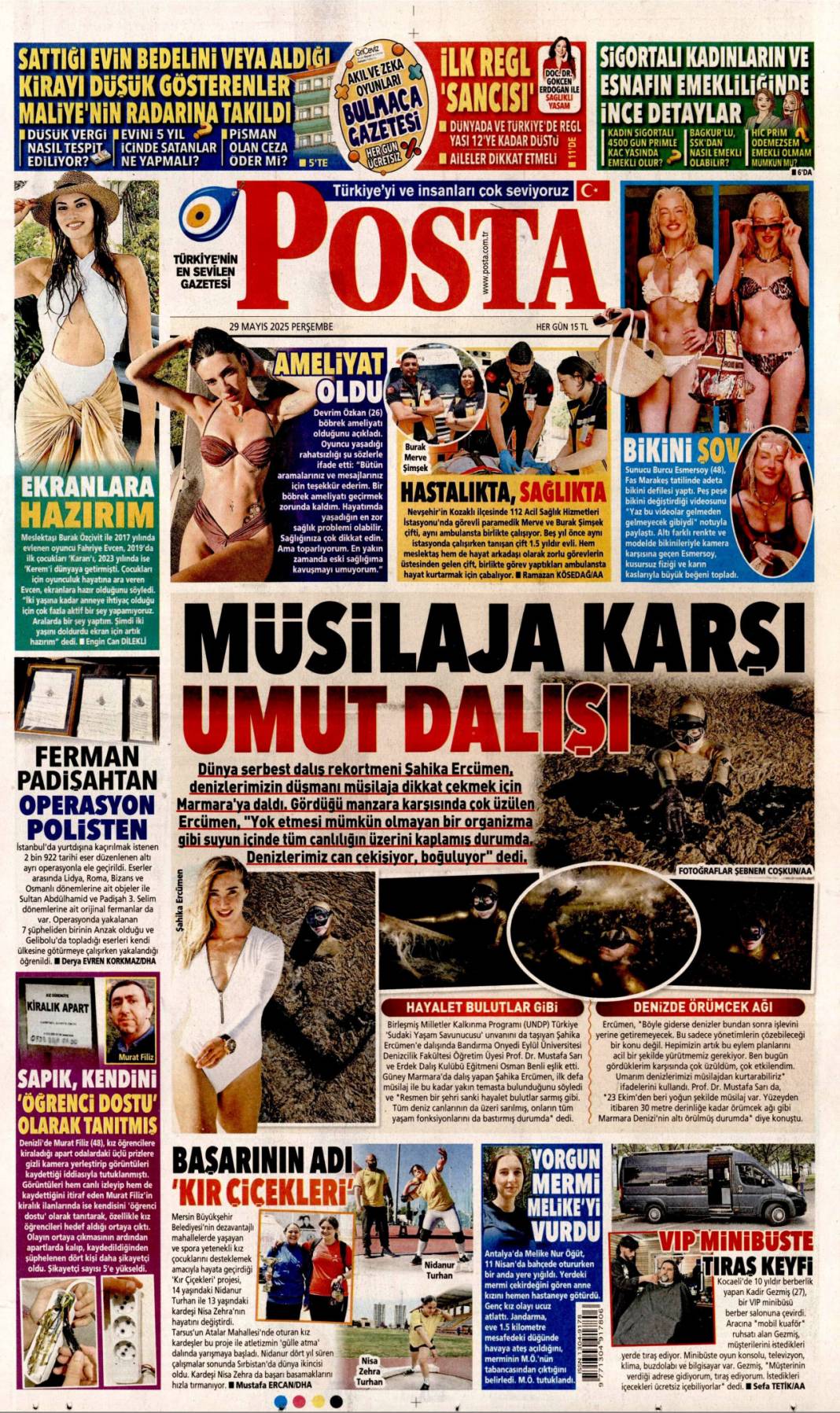 Hadi Açıkla! Maliyeden Nerden Buldun Sorusu: 29 Mayıs 2025 gazete manşetleri 13