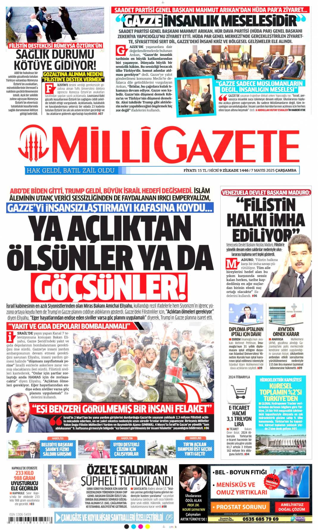 Hainliği gazetecilik diye pazarladılar: 7 Mayıs gazete manşetleri 13
