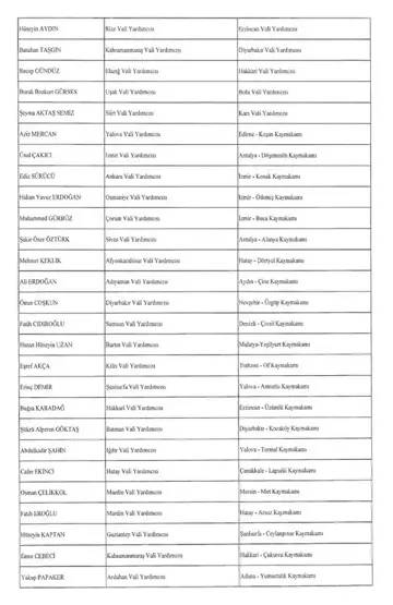 Başkan Erdoğan yeni atama kararnamesini imzaladı: 128 vali yardımcısı ve 224 ilçeye kaymakam atandı 15