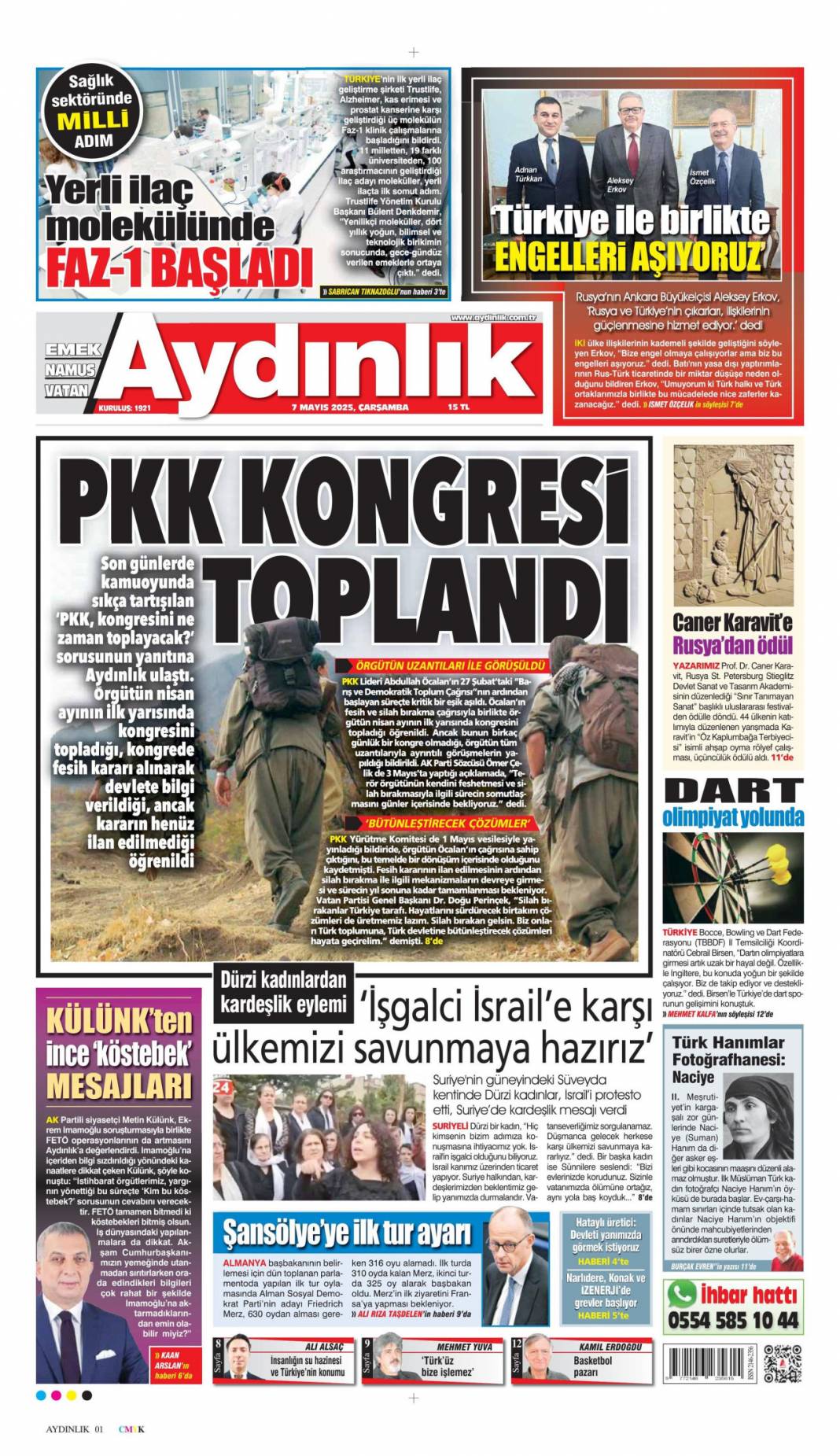 Hainliği gazetecilik diye pazarladılar: 7 Mayıs gazete manşetleri 14