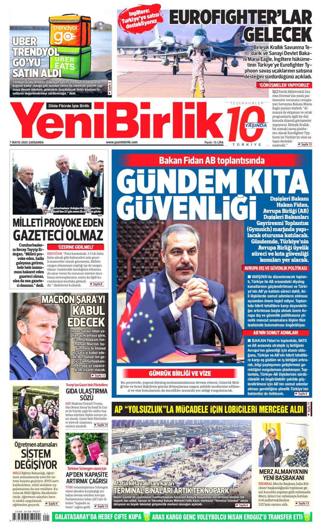 Hainliği gazetecilik diye pazarladılar: 7 Mayıs gazete manşetleri 15