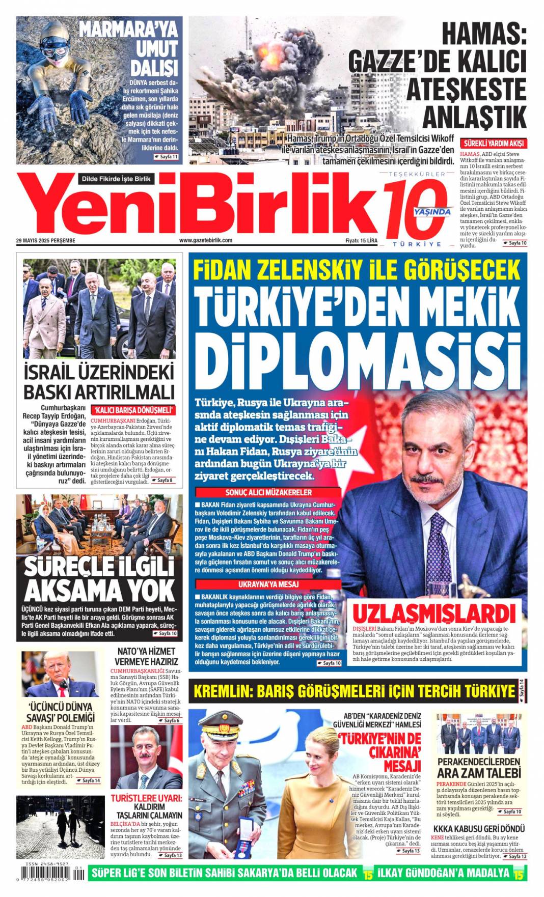 Hadi Açıkla! Maliyeden Nerden Buldun Sorusu: 29 Mayıs 2025 gazete manşetleri 16