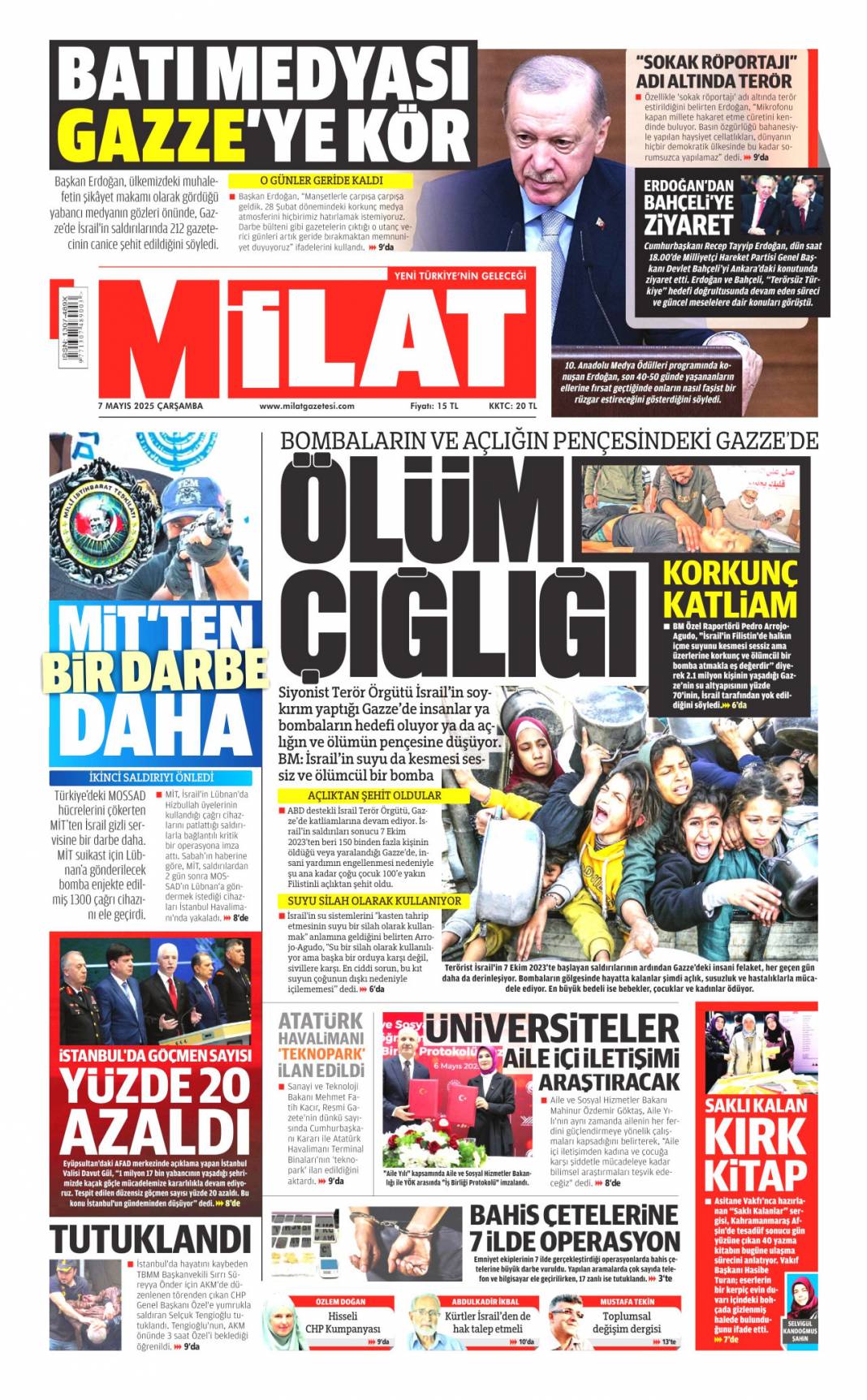 Hainliği gazetecilik diye pazarladılar: 7 Mayıs gazete manşetleri 16
