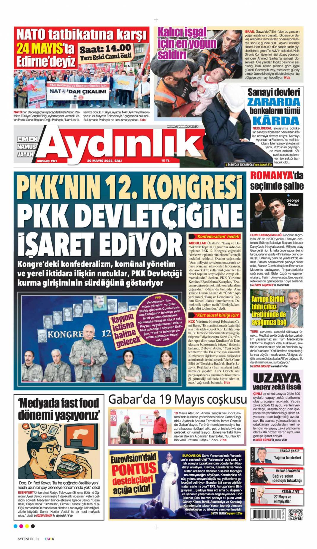 Esnaf ve kadınlara çifte müjde yolda! AK Parti bir vaadini daha gerçekleştiriyor: 20 Mayıs 2025 gazete manşetleri 15