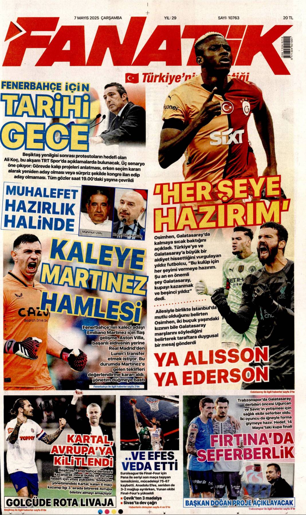 Hainliği gazetecilik diye pazarladılar: 7 Mayıs gazete manşetleri 18