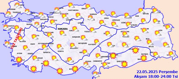 Meteoroloji uyardı: O bölgelere toz taşımı geliyor! Perşembe hava nasıl olacak, bugün hava nasıl? 7