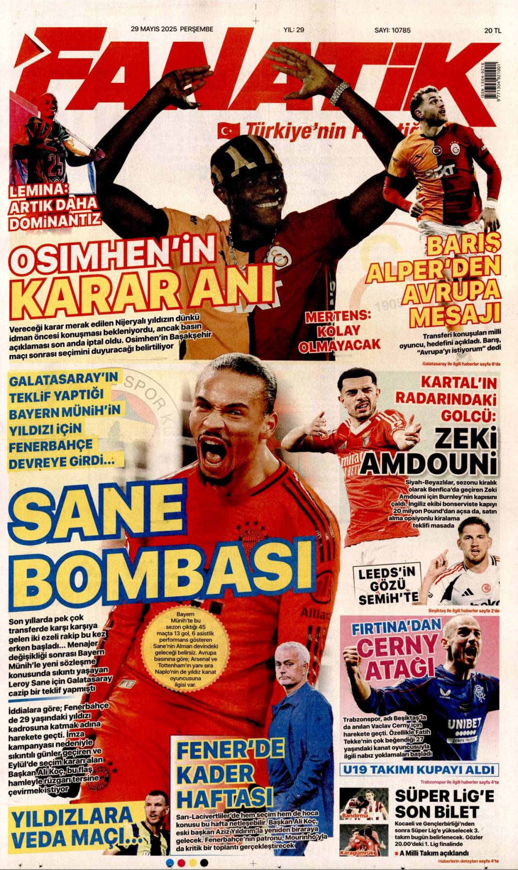 Hadi Açıkla! Maliyeden Nerden Buldun Sorusu: 29 Mayıs 2025 gazete manşetleri 19