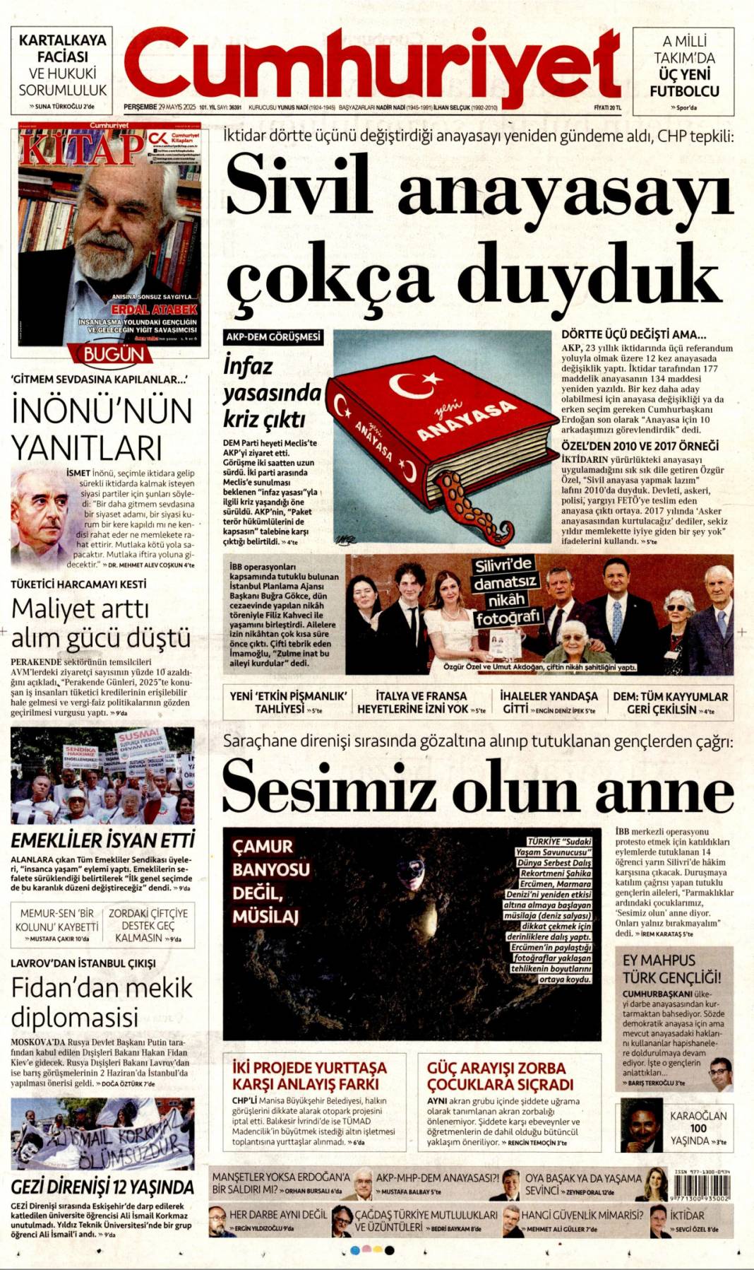 Hadi Açıkla! Maliyeden Nerden Buldun Sorusu: 29 Mayıs 2025 gazete manşetleri 4