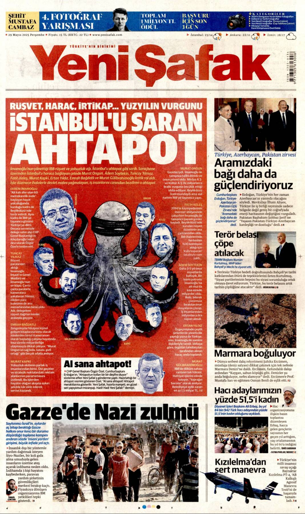 Hadi Açıkla! Maliyeden Nerden Buldun Sorusu: 29 Mayıs 2025 gazete manşetleri 6