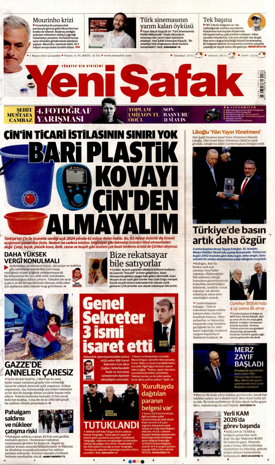 Hainliği gazetecilik diye pazarladılar: 7 Mayıs gazete manşetleri 6