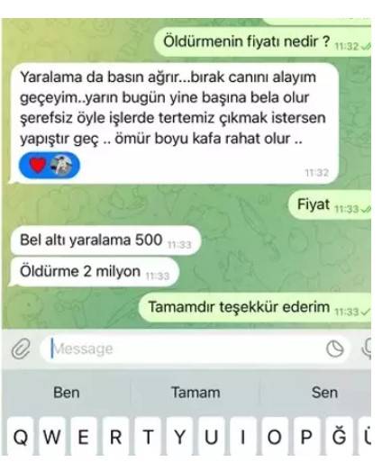 Çatır çatır adam, öldürüyorlar: Sosyal medyada “kiralık katil” pazarı deşifre oldu! 13