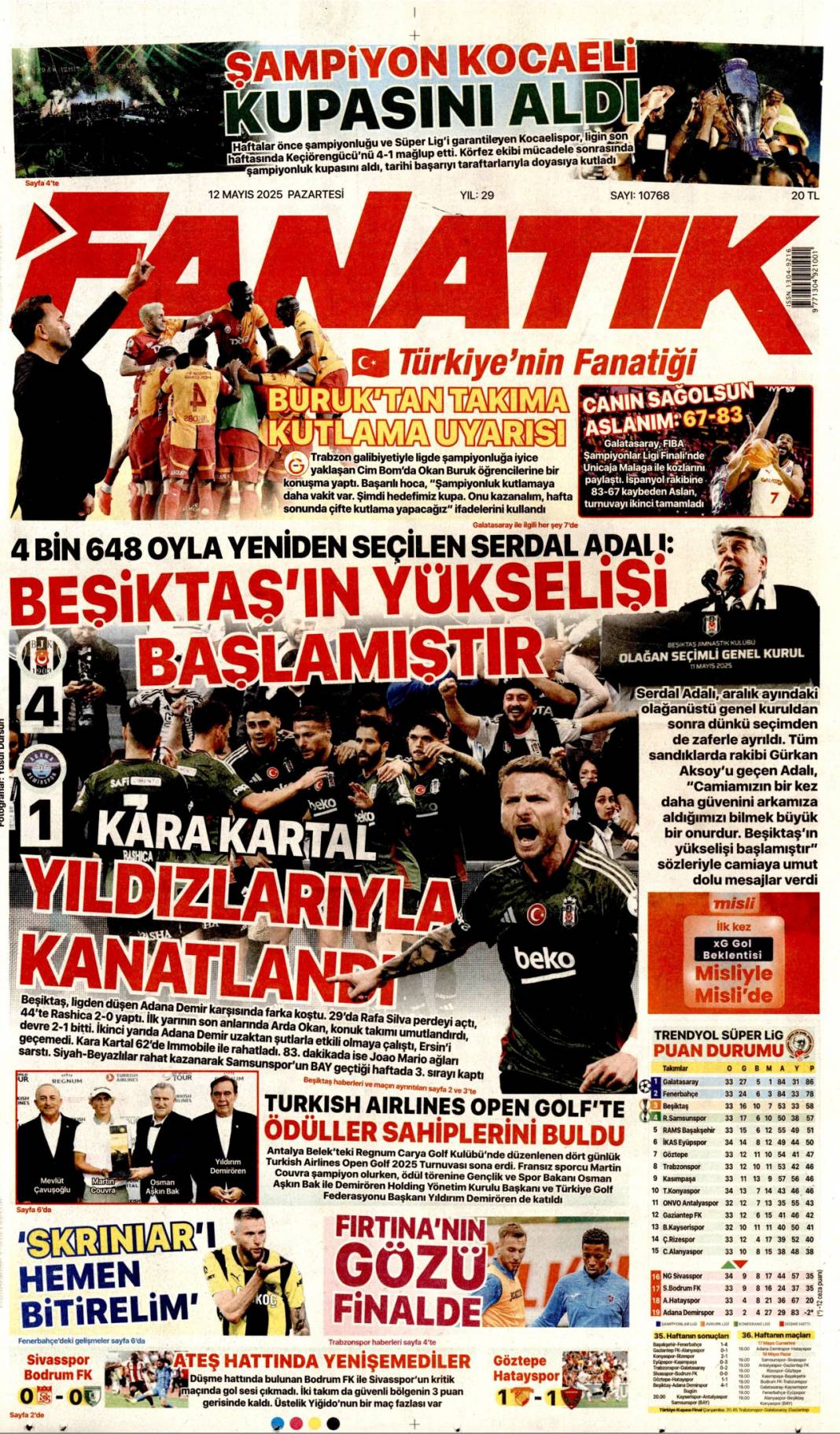 Acil çıkış İstanbul: 12 Mayıs 2025 Pazartesi gazete manşetleri 16