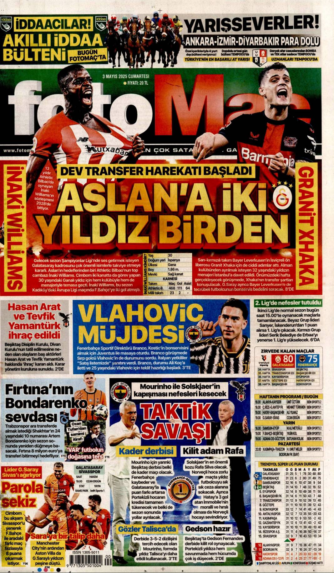 Enerjide şeytanın bacağını kırdık: 3 Mayıs 2025 Cumartesi gazete manşetleri 17