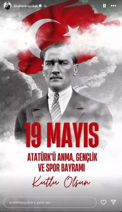 19 Mayıs Atatürk'ü anma Gençlik ve Spor Bayramı coşku ile kutlanıyor: Ünlü isimlerden 19 Mayıs Bayramı paylaşımları 16